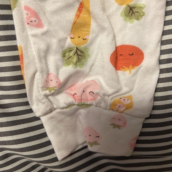 Rabbit Moon veggie Pjs NWT 2t - Picture 7 of 9